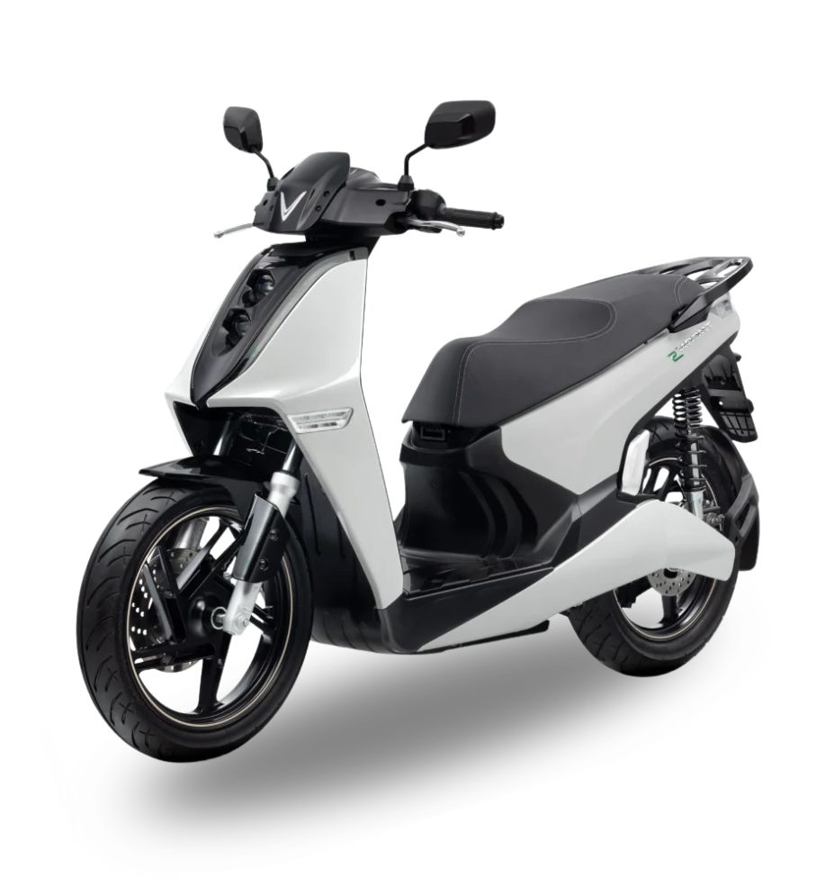 Xe máy điện VinFast Theon S trắng ngọc trai