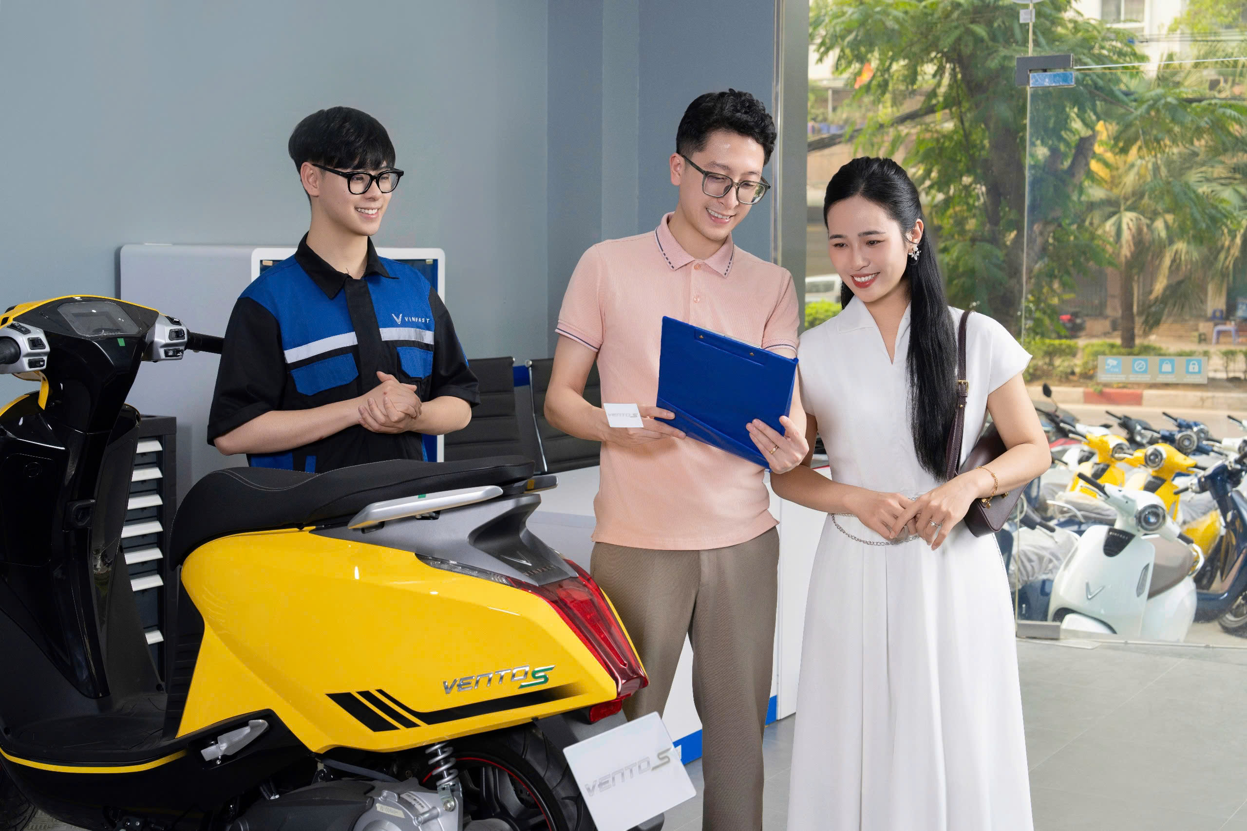 Xe máy điện VinFast Bắc Việt tận tâm nhiệt tình