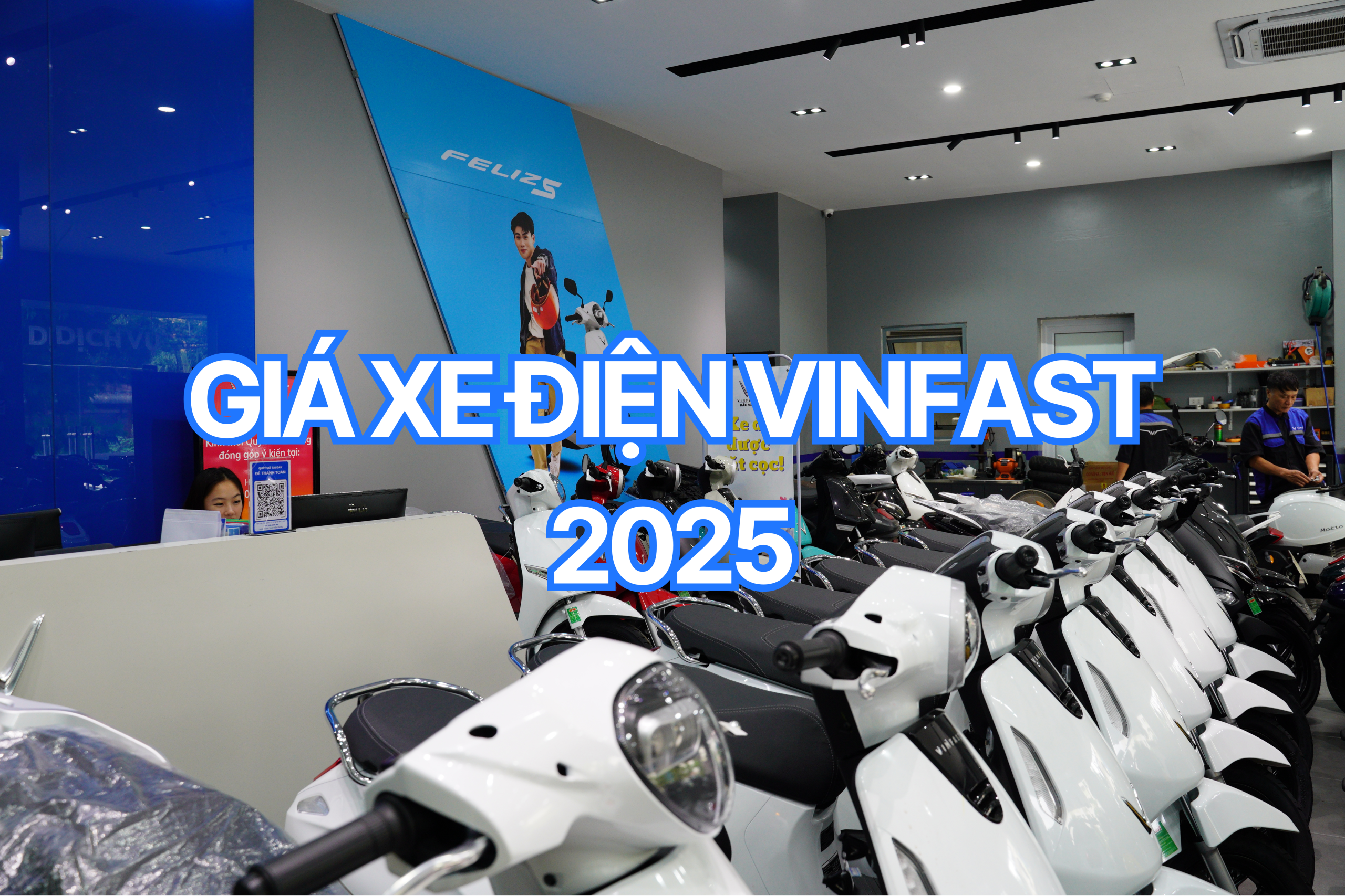Giá xe điện VinFast, giá xe máy điện, giá xe máy điện VinFast