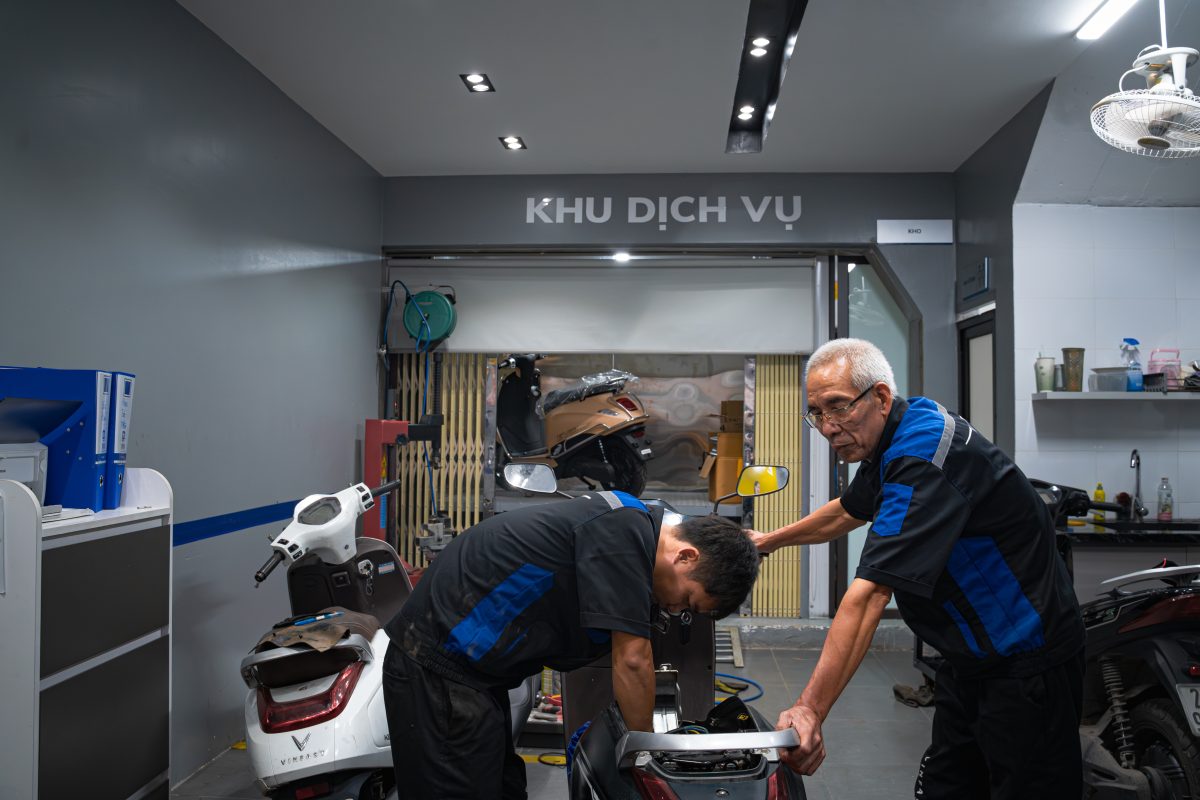 xưởng dịch vụ VinFast Bắc Việt