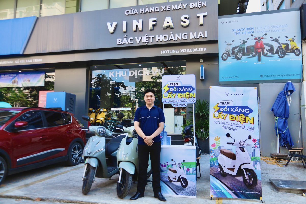 đổi xăng lấy điện