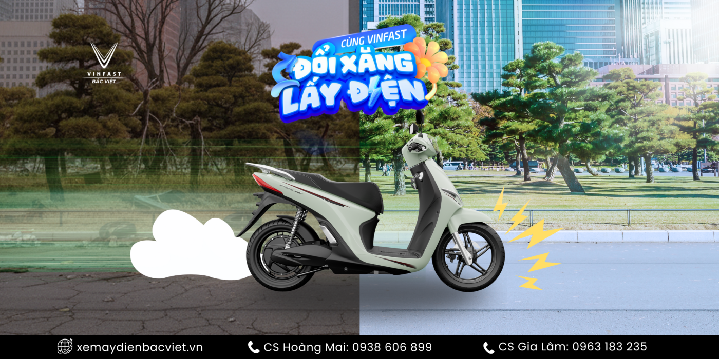 đổi xăng lấy điện