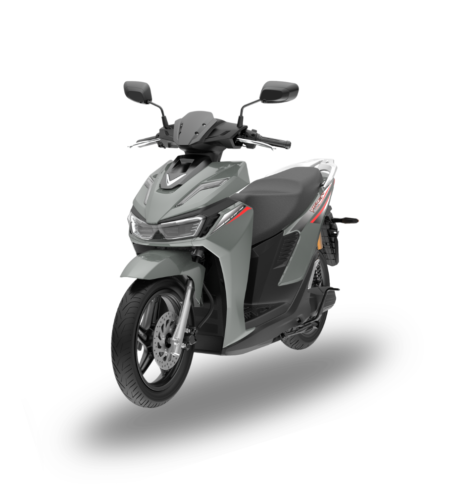 Xe máy điện VinFast Viper màu xám