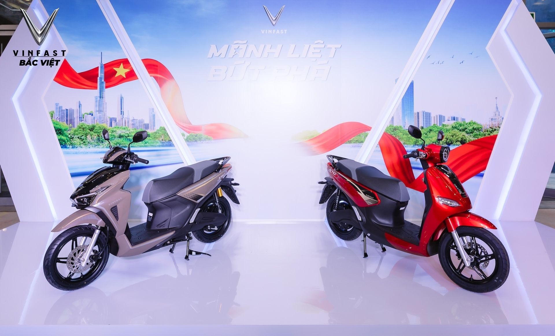 Vinfast Bắc Việt về Kyo & Kinet